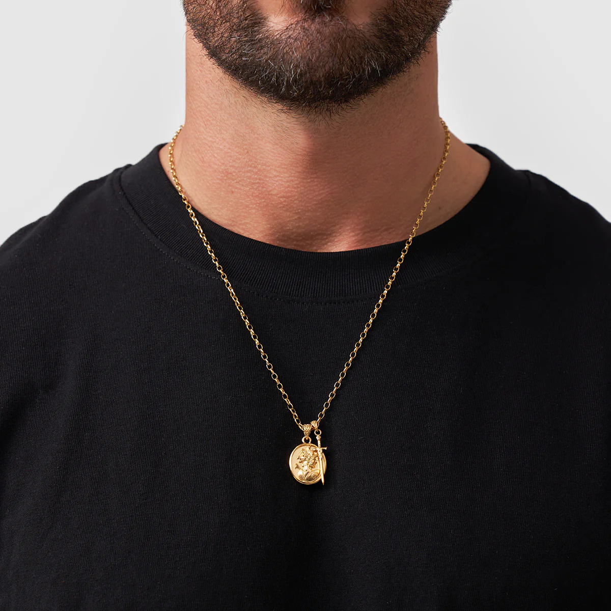 Achilles Pendant (Gold) - Image 2
