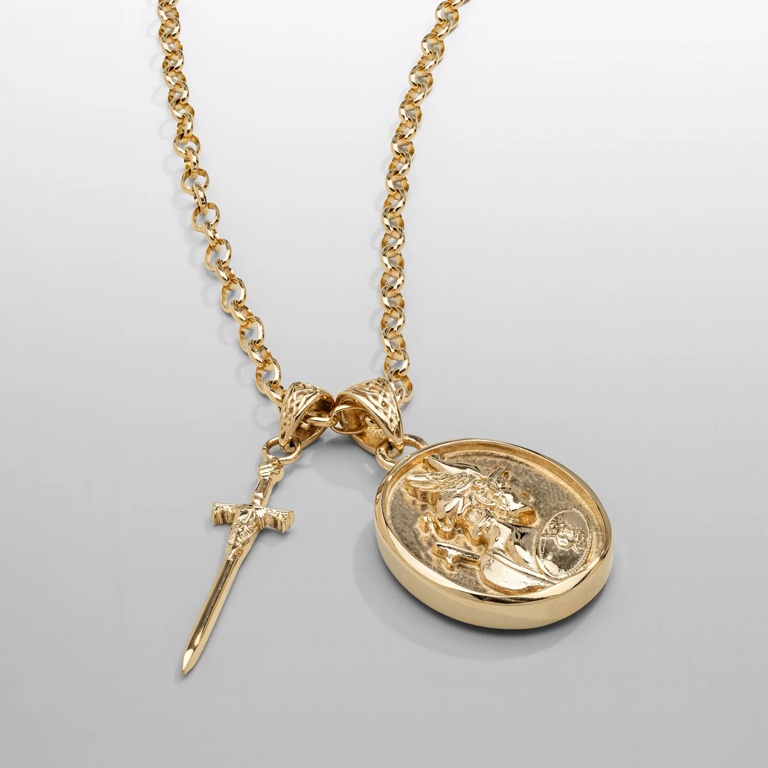 Achilles Pendant (Gold) - Image 8