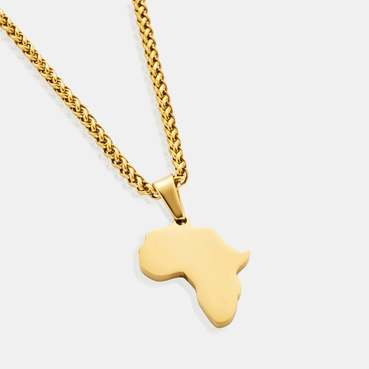 Africa Pendant (Gold) - Image 4