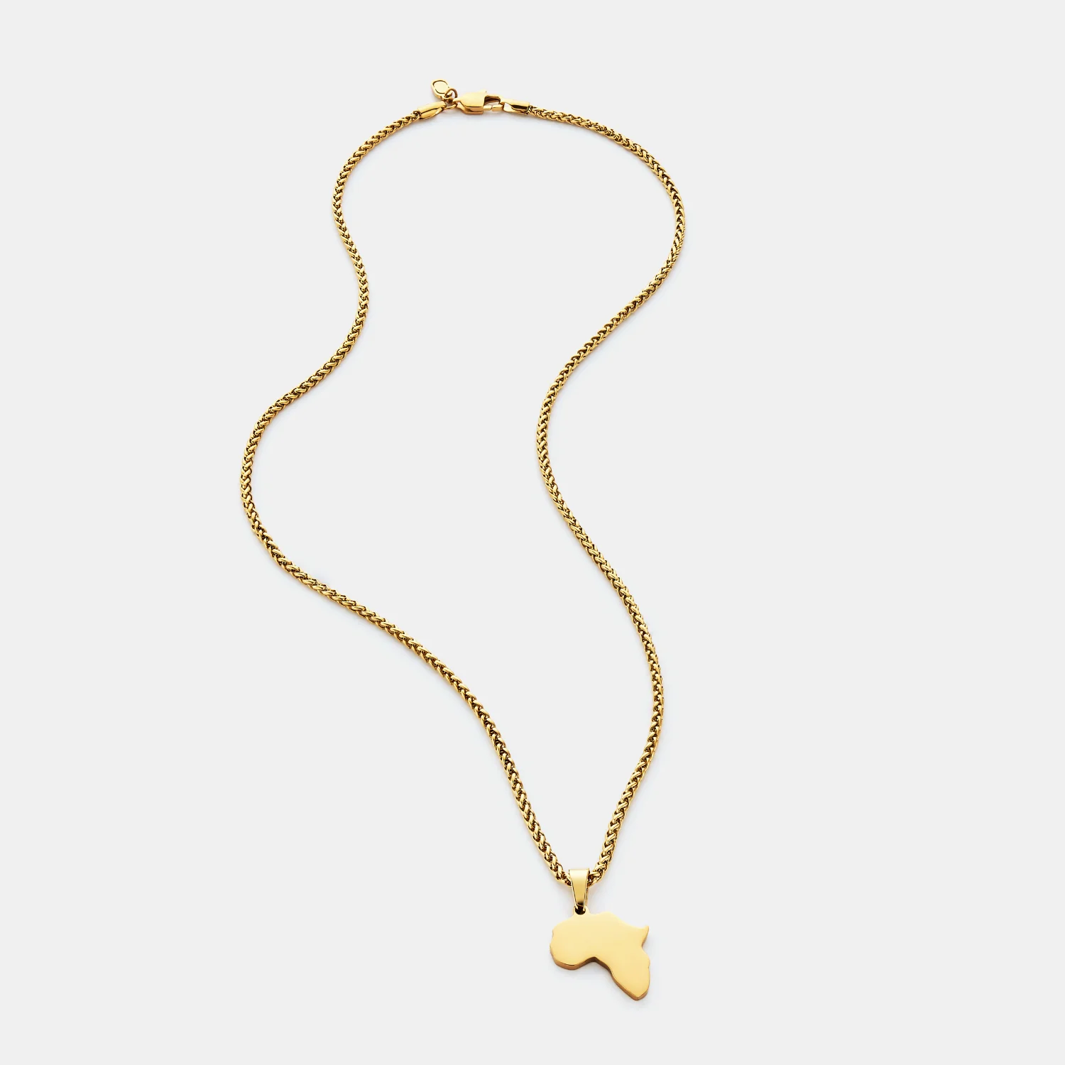 Africa Pendant (Gold) - Image 6