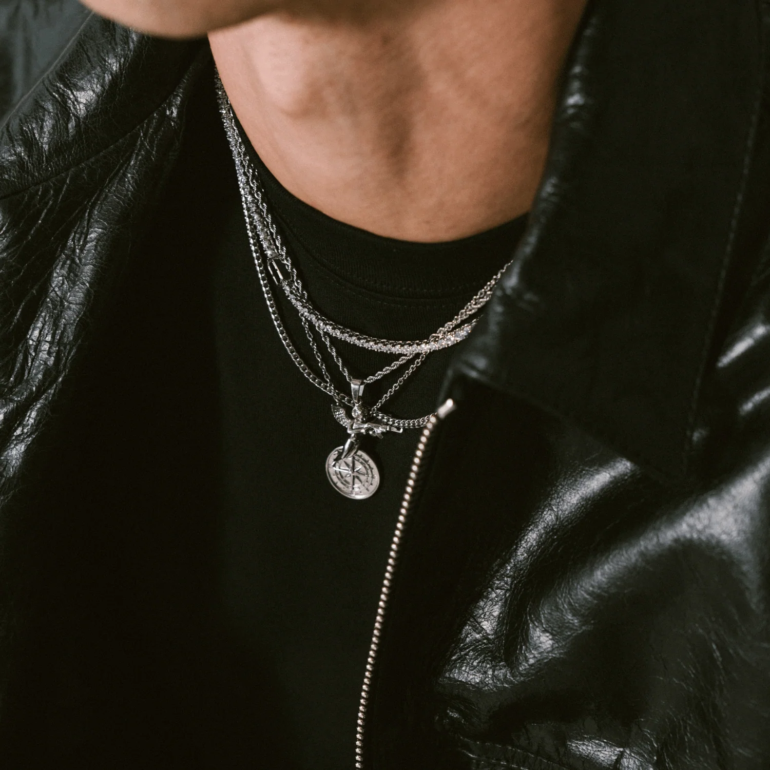 Compass Pendant (Silver) - Image 6