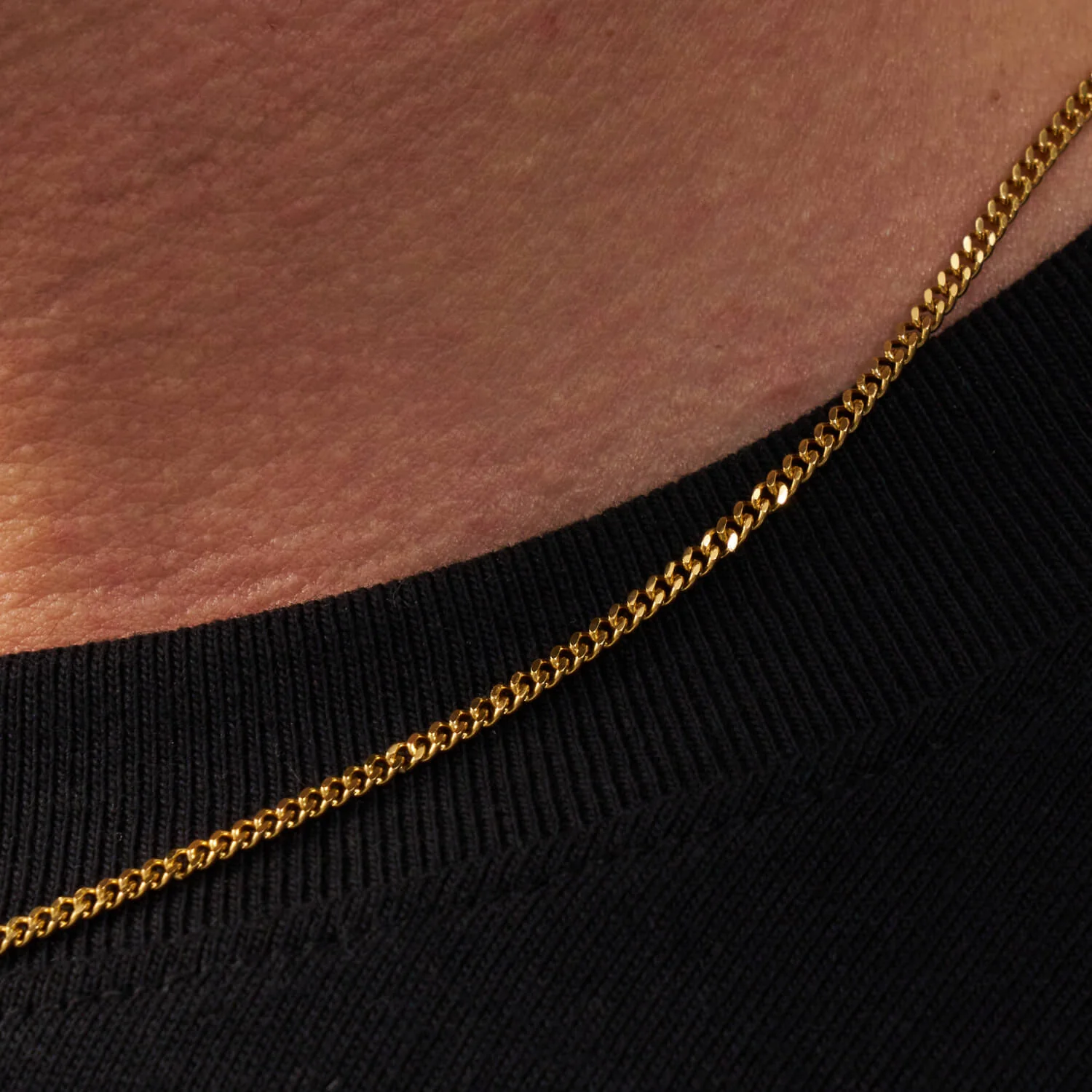 Connell Chain (Gold) 2mm - Image 6