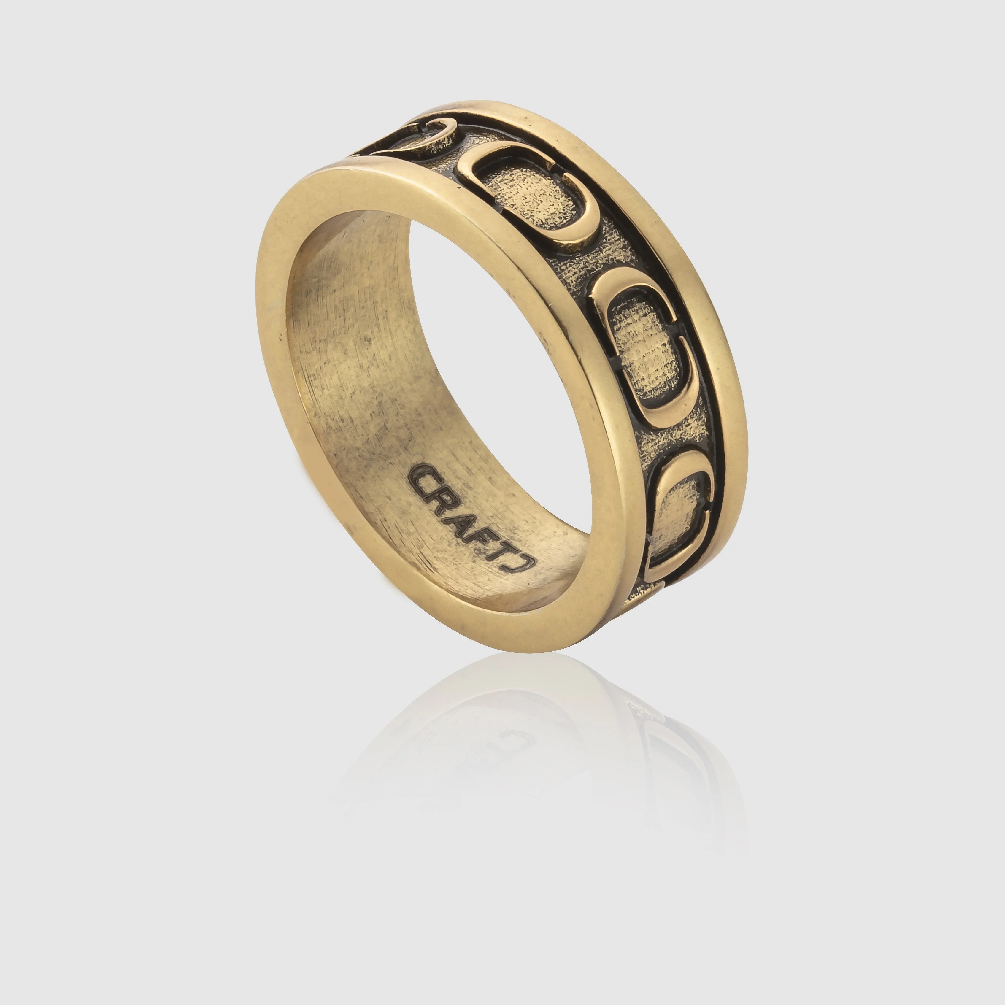 CRAFTD Band Ring (Gold) - Image 4