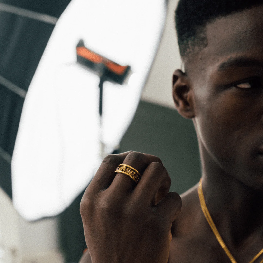Crown Band Ring (Gold) - Image 5