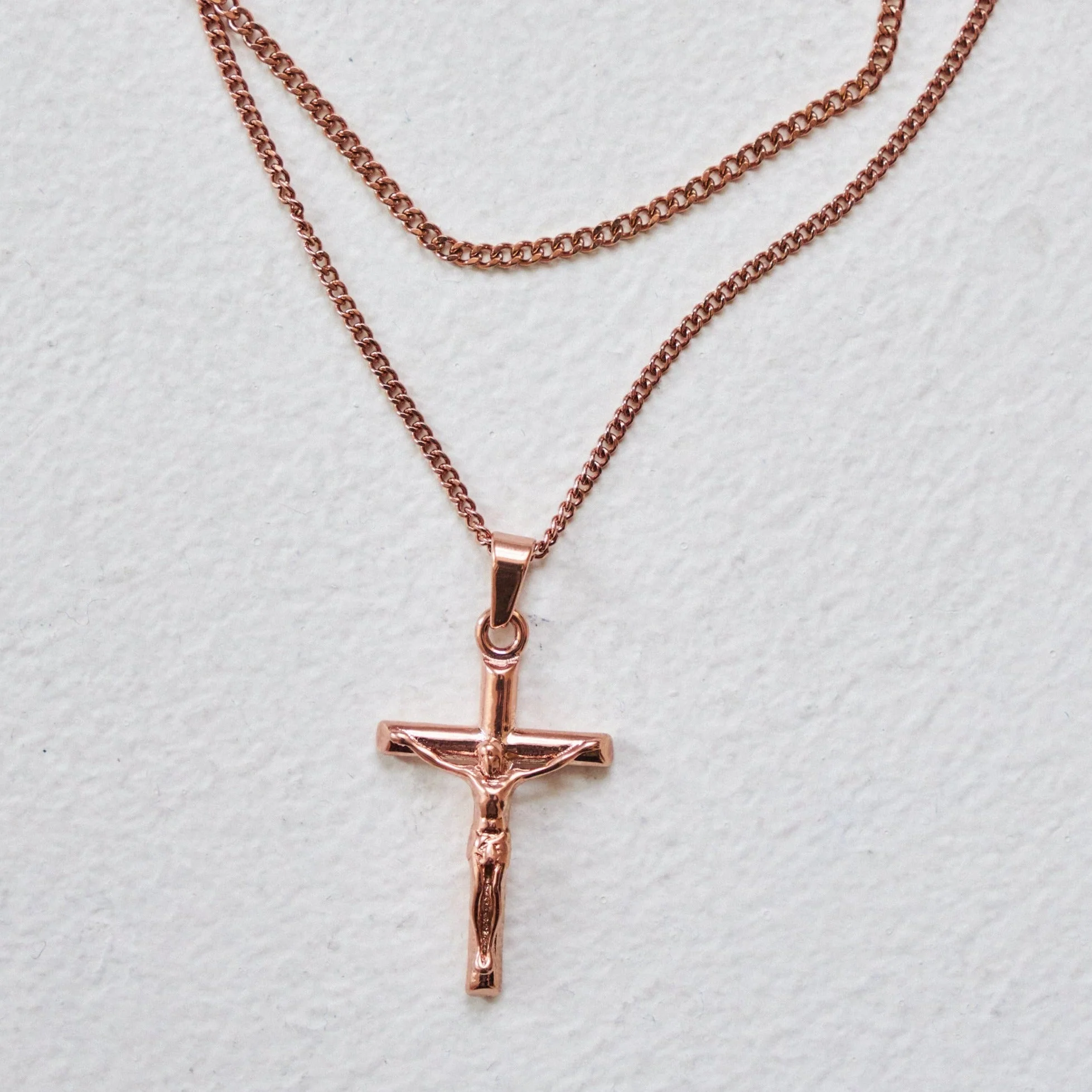 Crucifix and Connell Set (Rose Gold) - Image 3