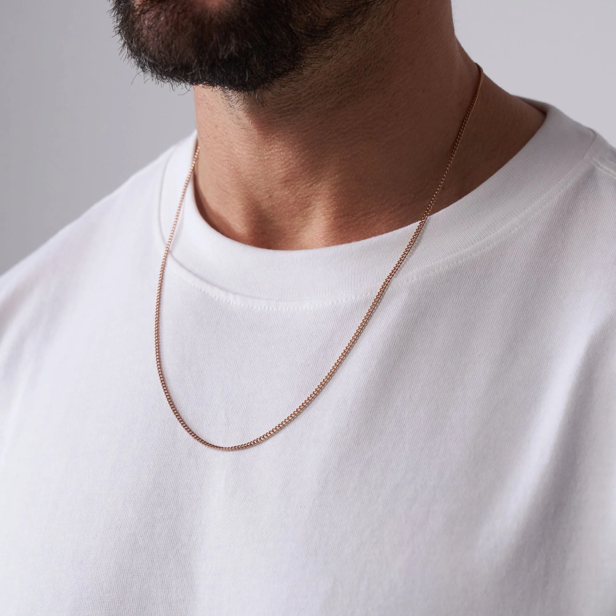 Cuban (Rose Gold) 2mm - Image 5