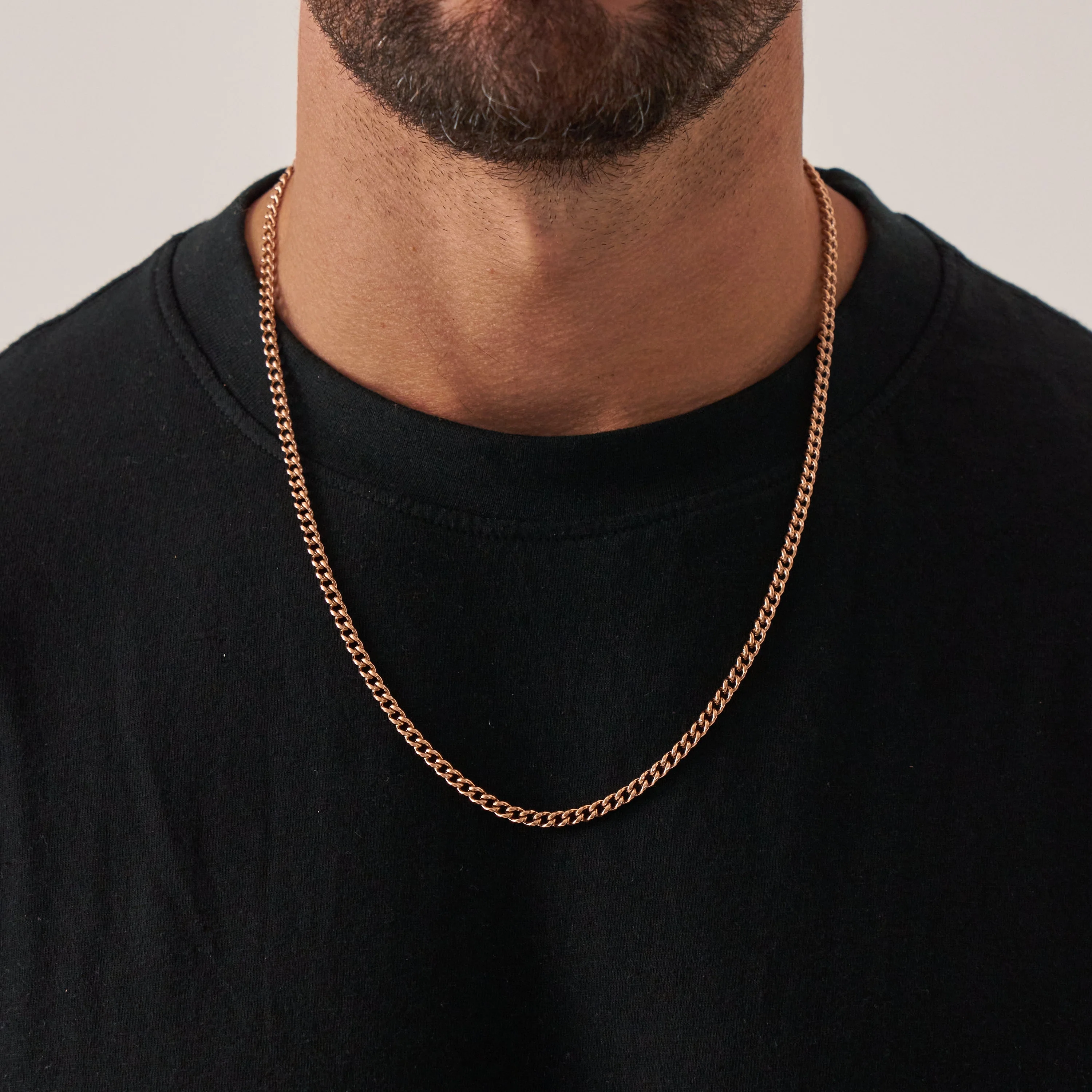 Cuban (Rose Gold) 4mm - Image 6