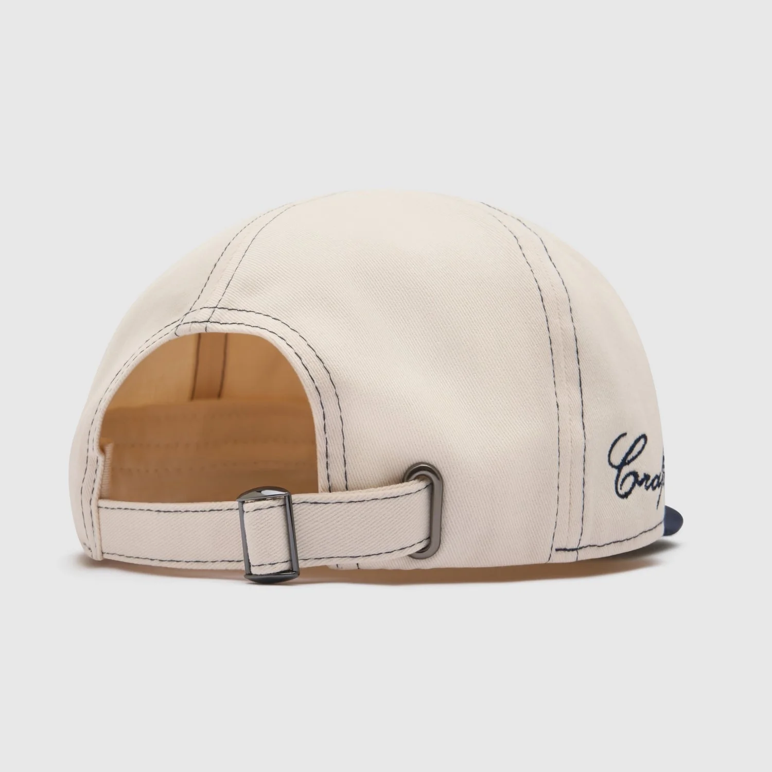 Gentlemen's Club Cap (Cream/Navy) - Image 3