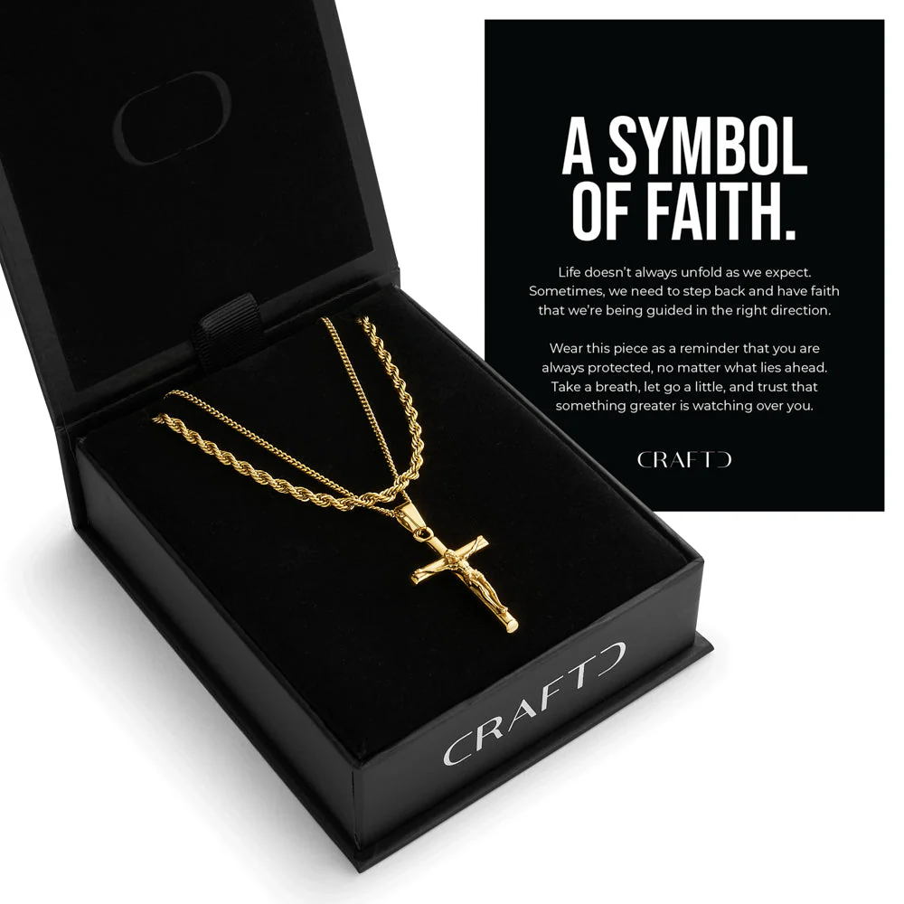 Meaningful Pendant Gift Set (Gold) - Image 3
