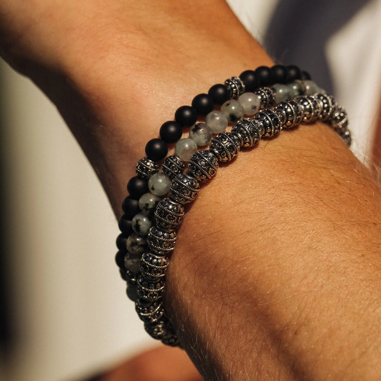Mosaic Bracelet (Silver) - Image 6