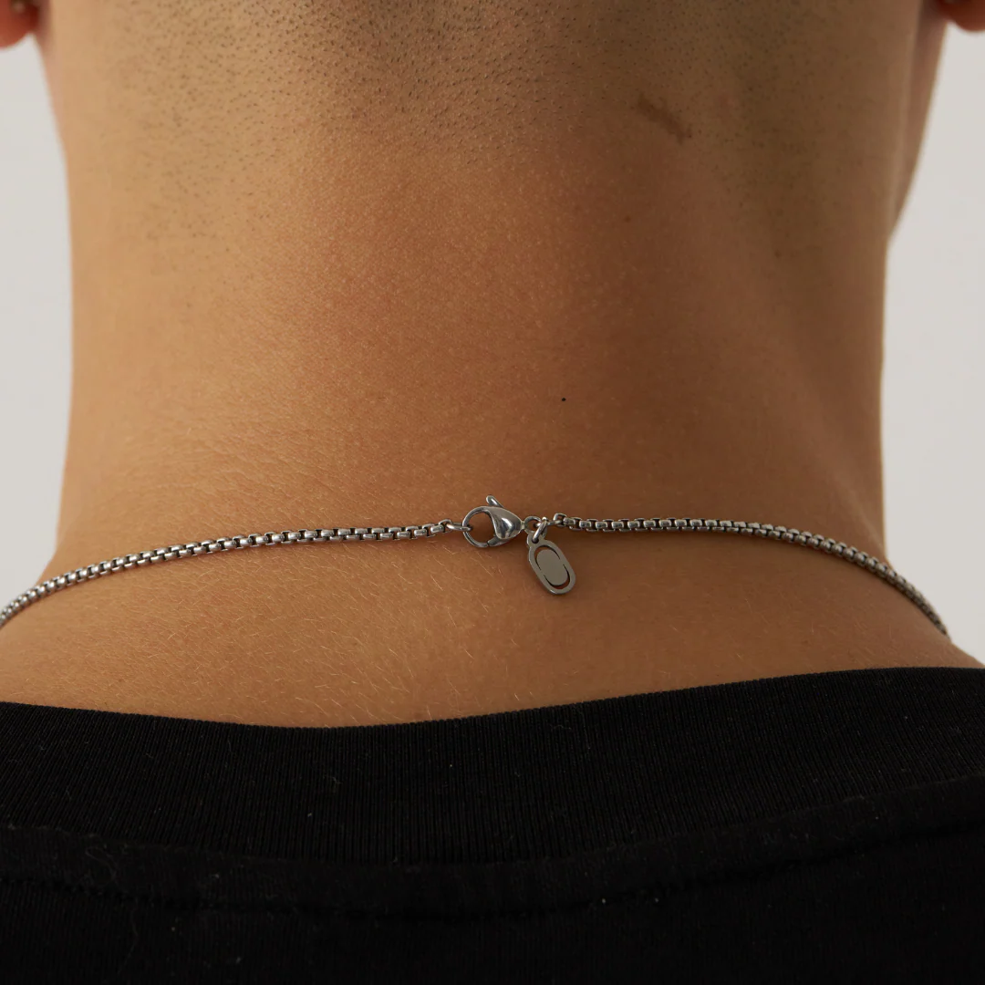 Round Box Chain (Silver) 2mm - Image 5