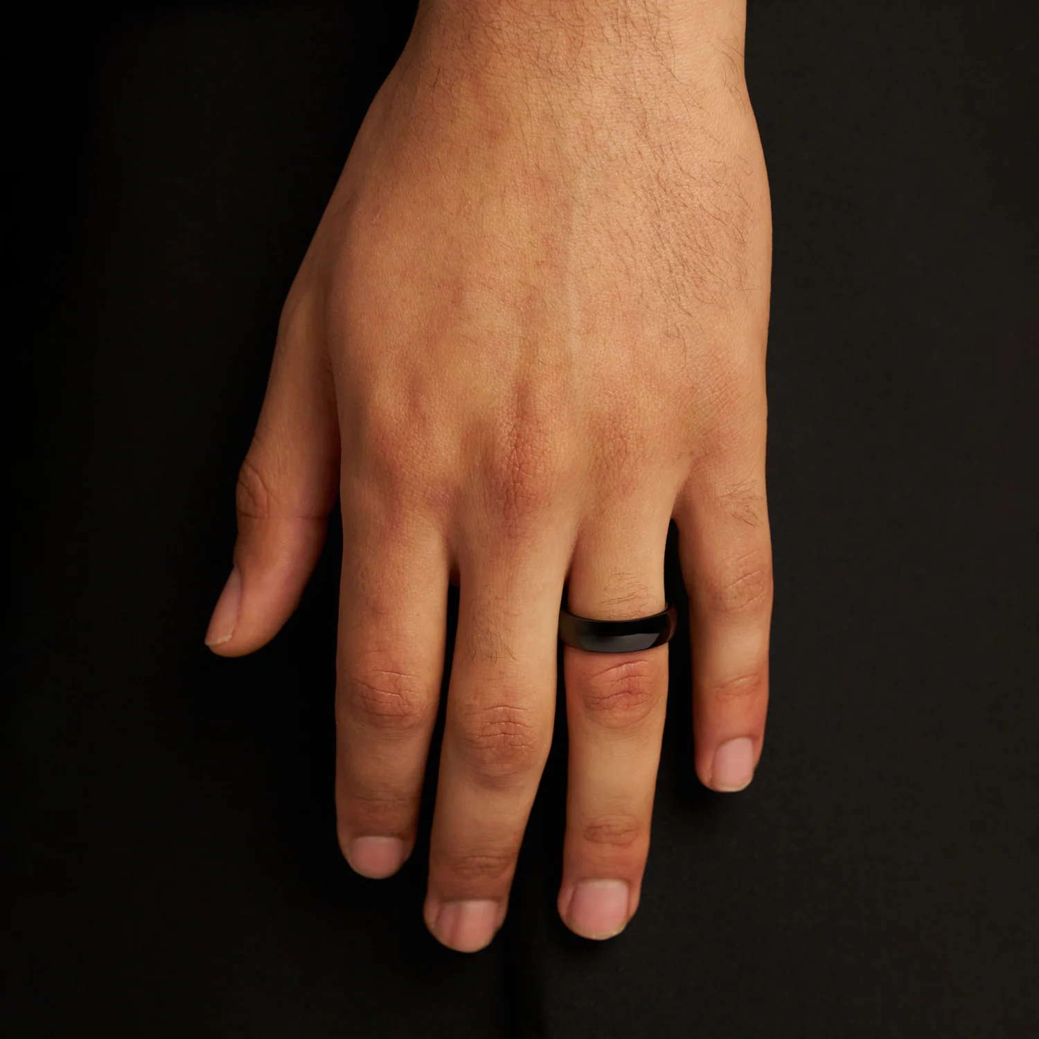 Rounded Ring (Black) 7mm | Tungsten - Image 8