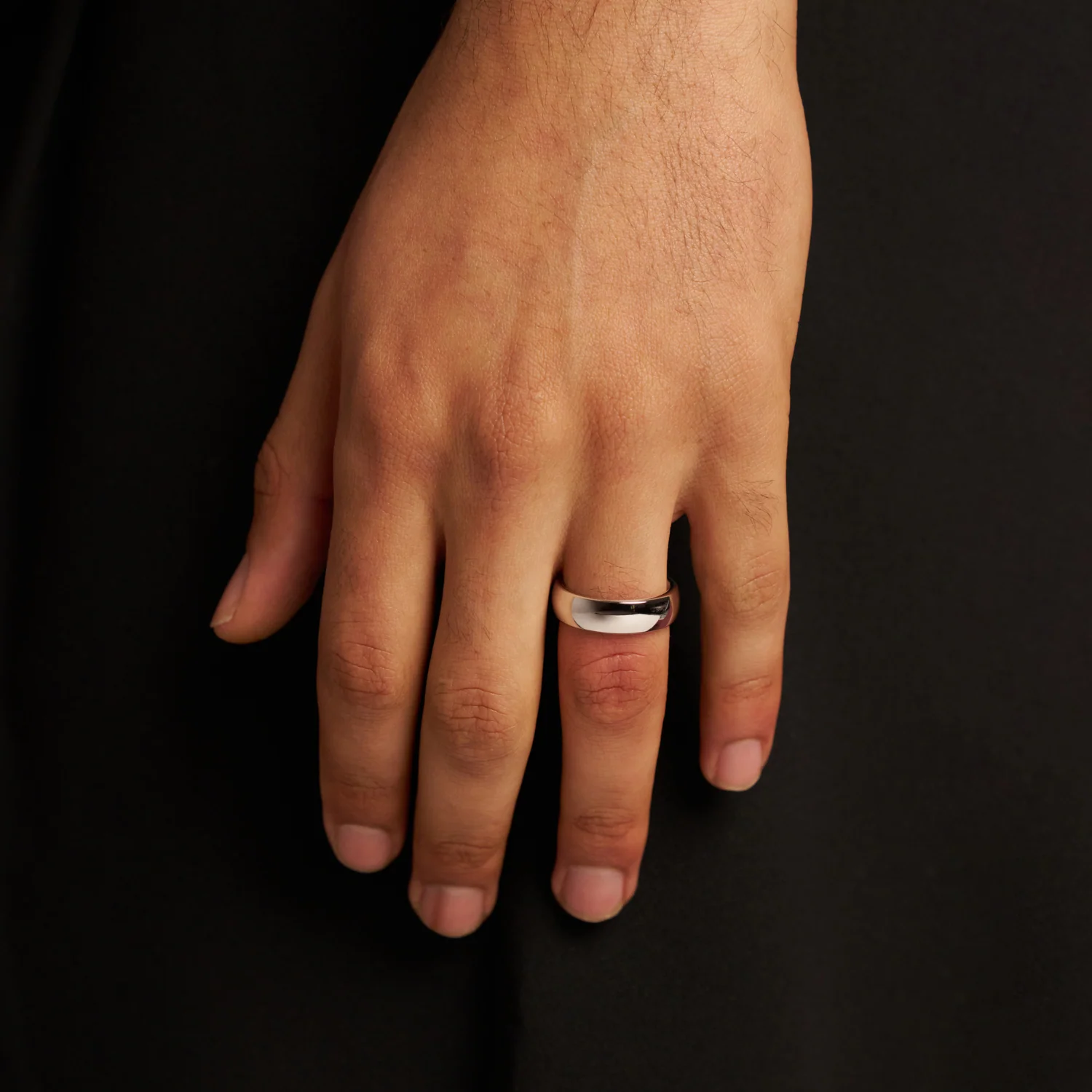Rounded Ring (Silver) 7mm | Tungsten - Image 9