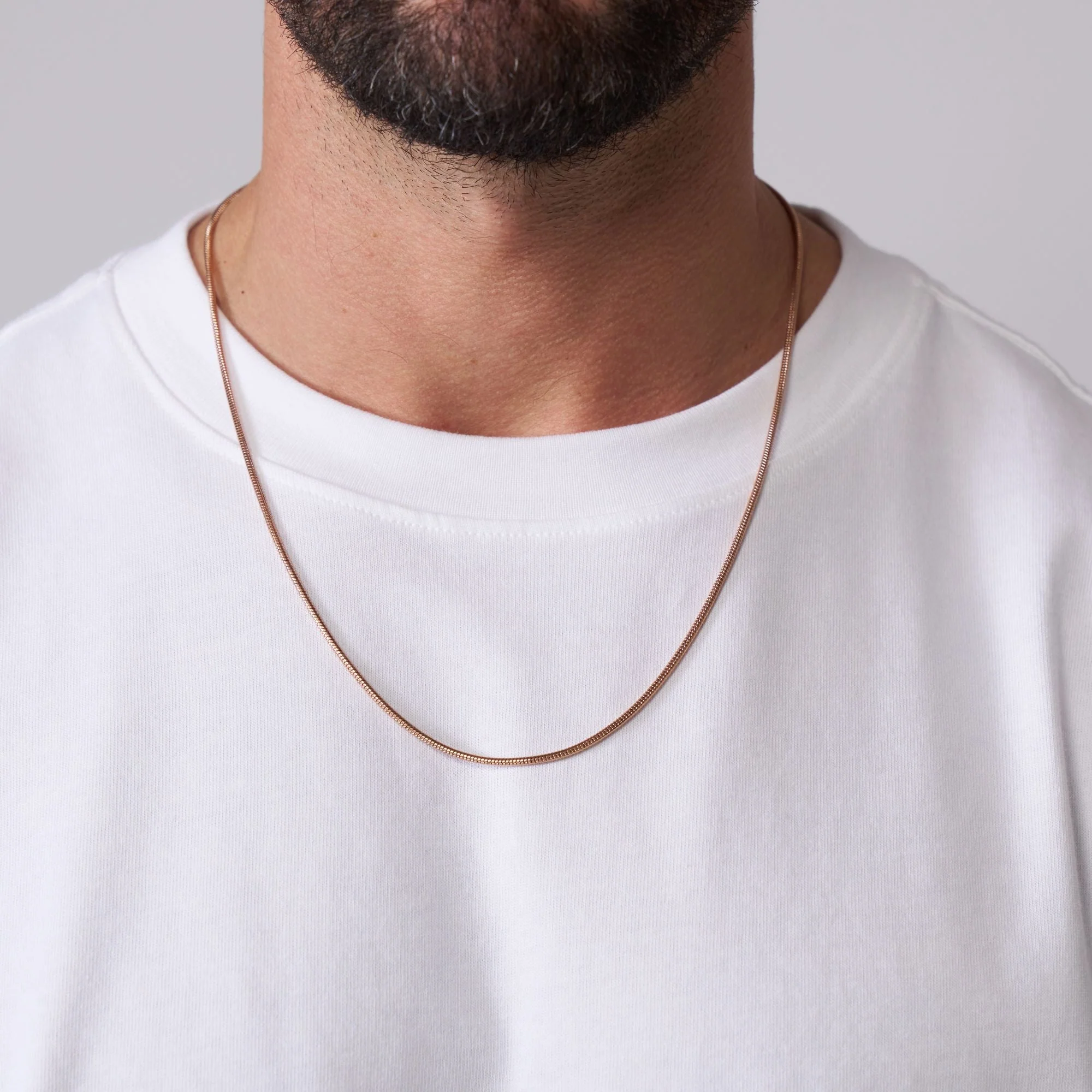 Snake Chain (Rose Gold) 2mm - Image 6