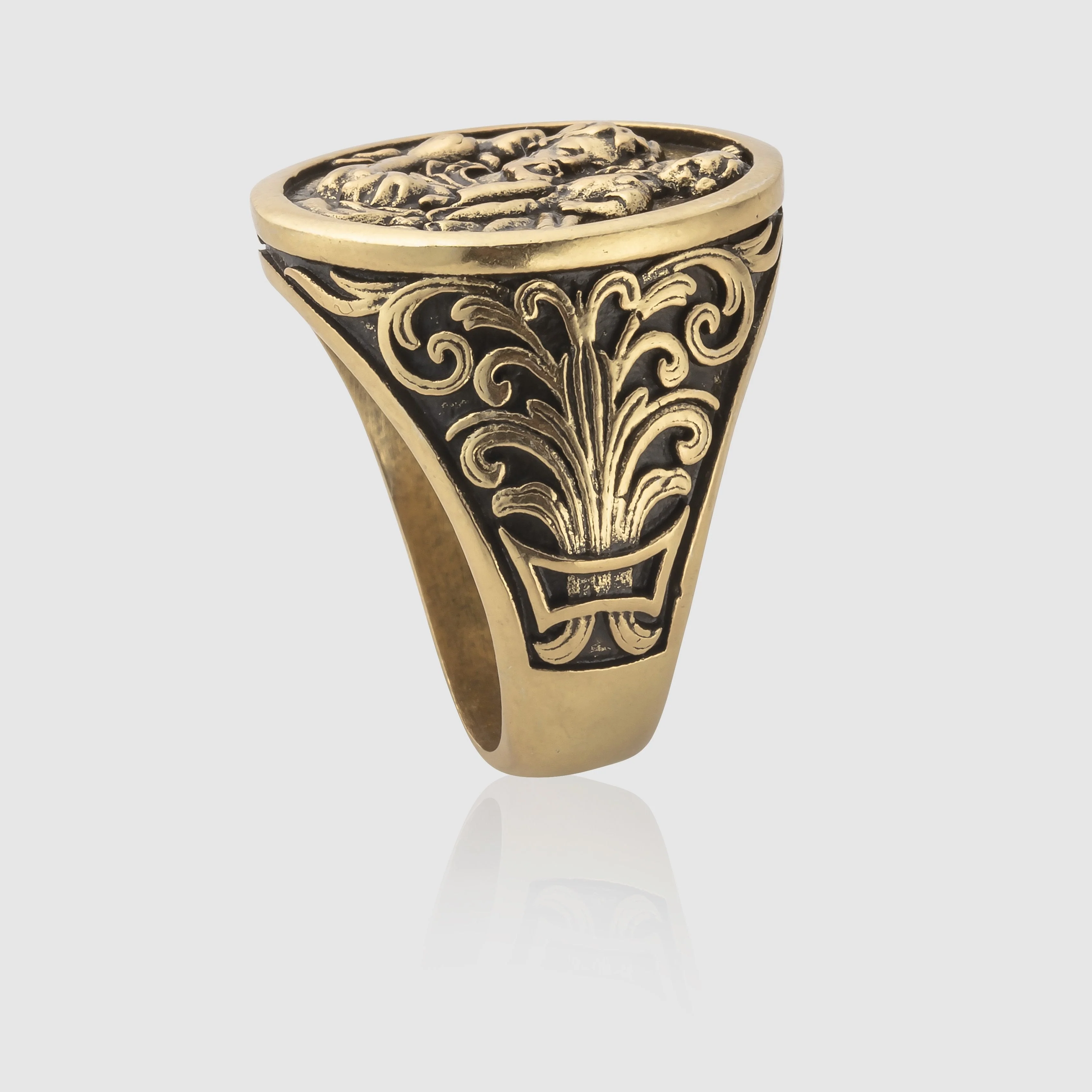 St. Christopher Ring (Gold) - Image 5