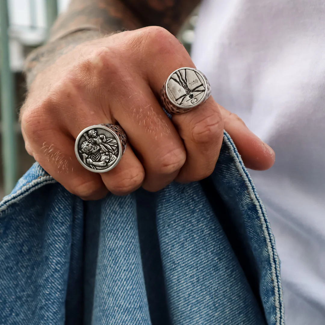 St. Christopher Ring (Silver) - Image 7