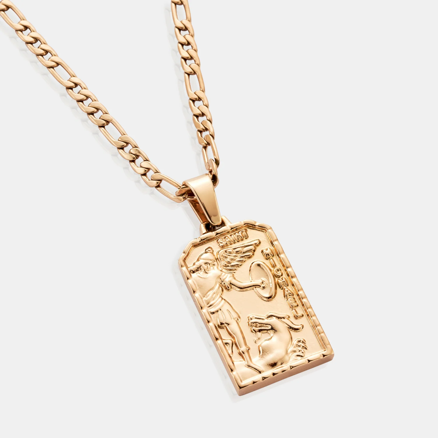 St Michael Pendant (Rose Gold) - Image 4