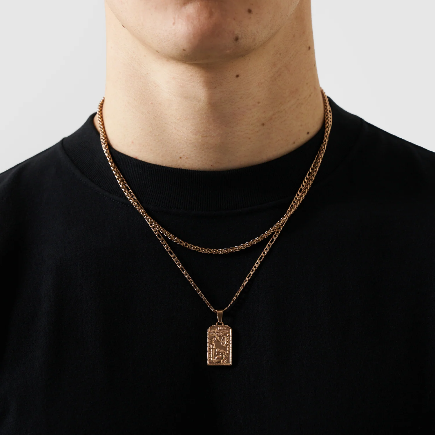 St Michael Pendant (Rose Gold) - Image 6