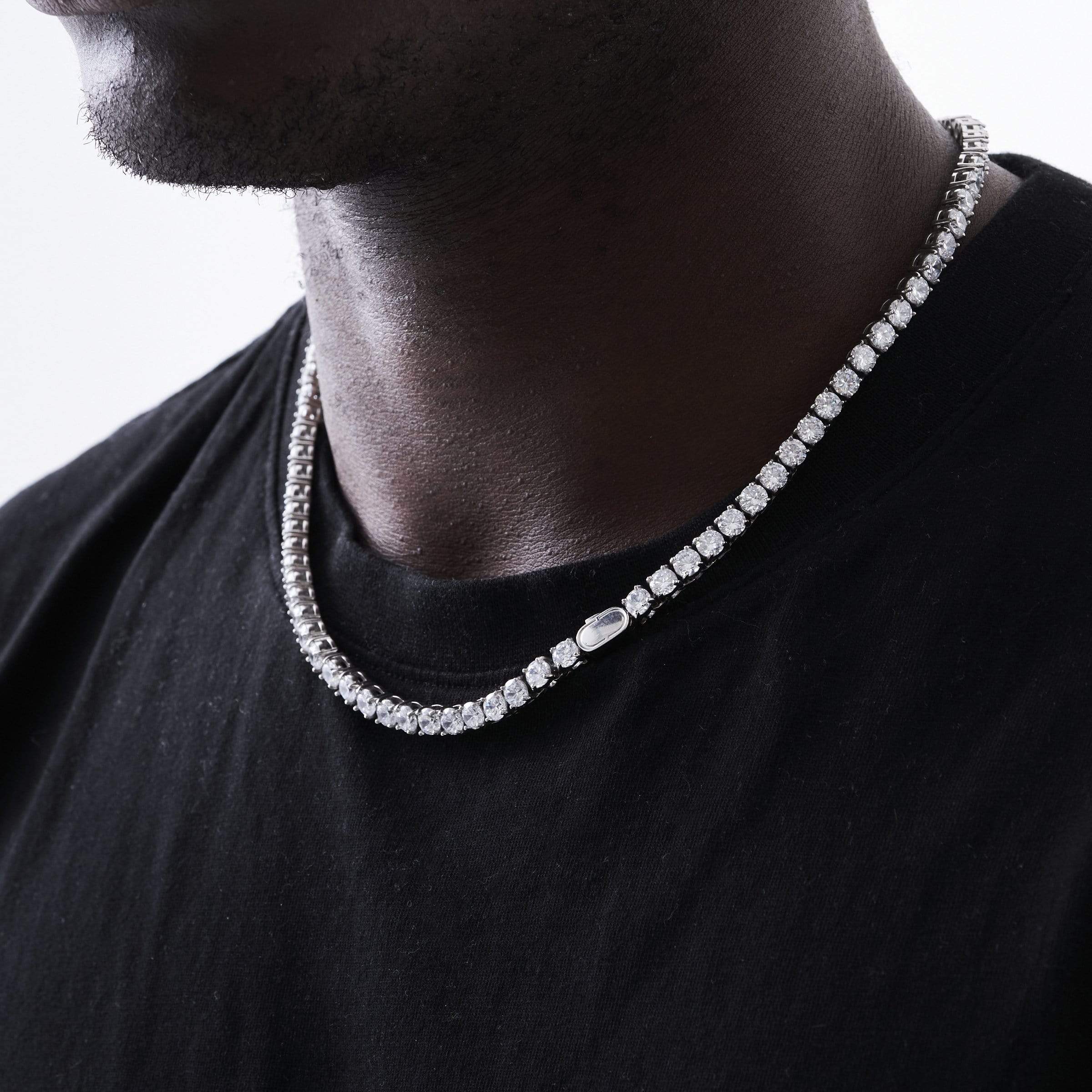 Tennis Chain (Silver) 5mm - Image 4