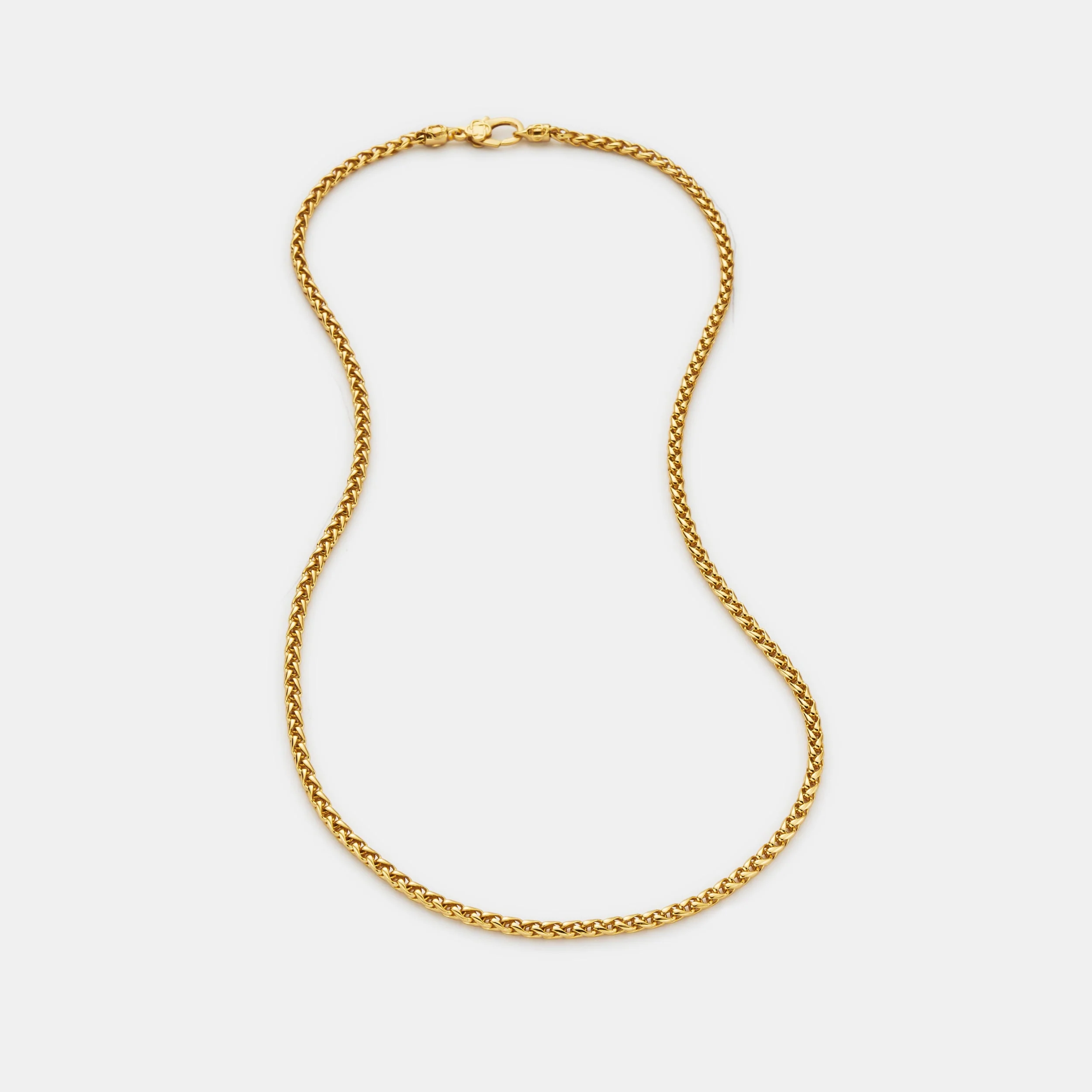 Wheat (18ct Gold) 3mm | Sterling Silver - Image 4