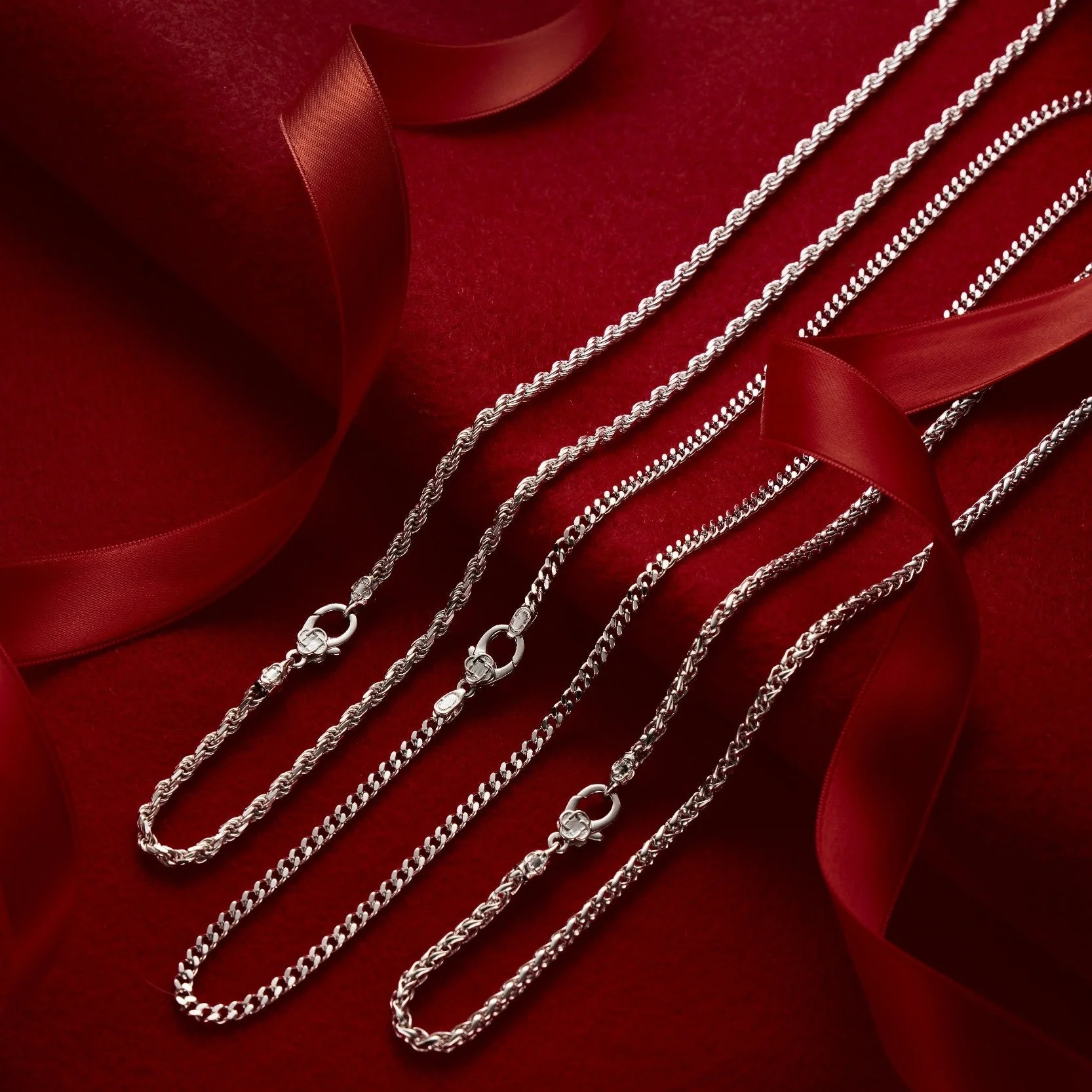 Wheat (Silver) 3mm | Sterling Silver - Image 5