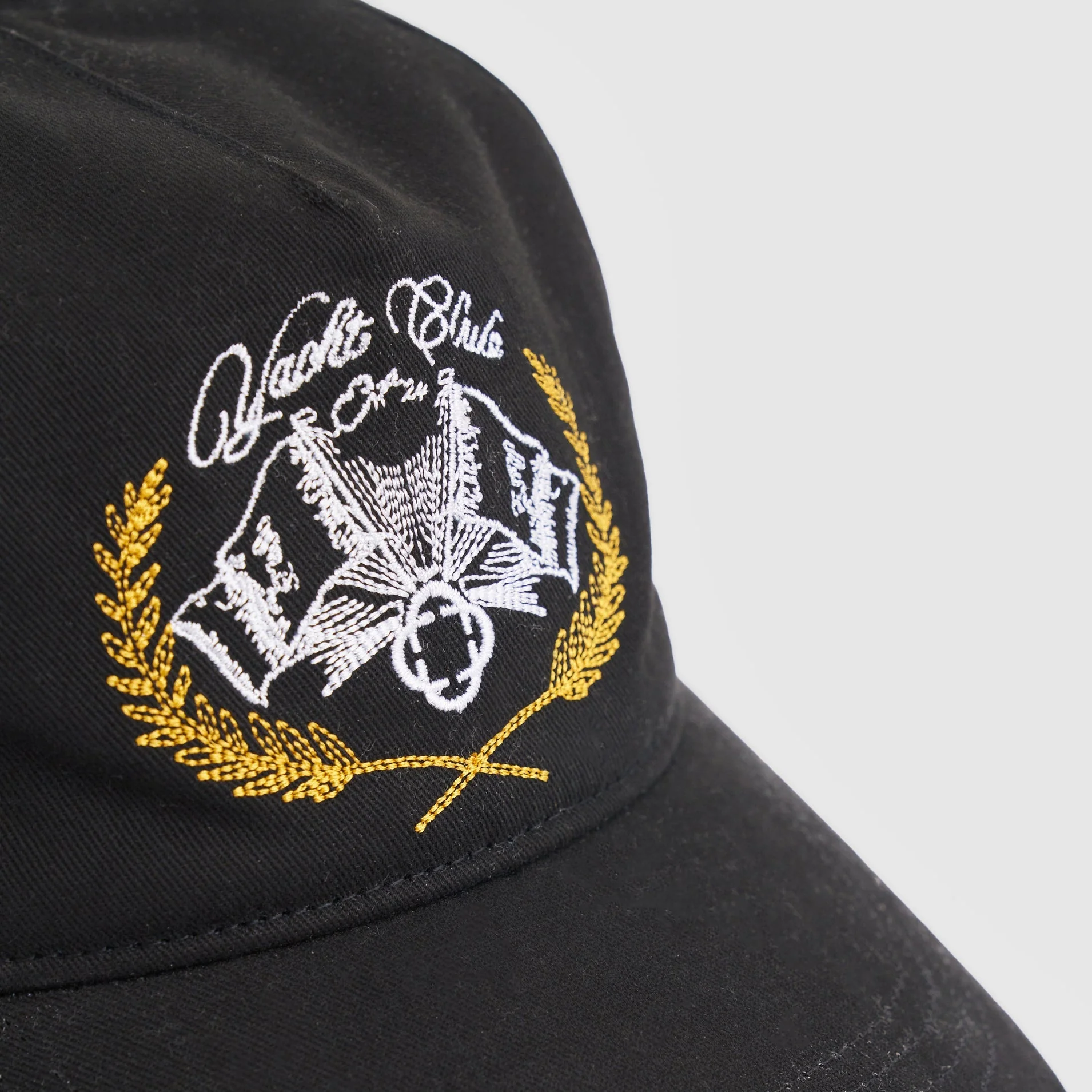 Yacht Club Cap (Black) - Image 7